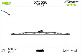 Щетка стеклоочистителя Valeo 575550