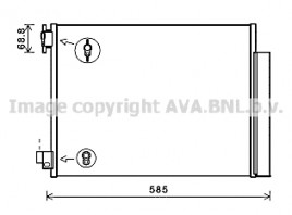 Конденсатор, кондиционер AVA QUALITY COOLING DAA5011D