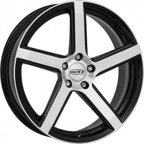 Литые диски DOTZ CP5 16x7,0 PCD4x100 ET38 60,1 Black Fpolished