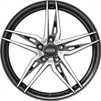 Литые диски DOTZ Interlagos dark 17x7,5 PCD5x100 ET46 57,1 Gunmetal Fpolished