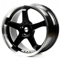Литые диски Flow Forming FFCGT 18x9,0 PCD5x120 ET35 72,6 Gloss_Black_Lip_Polish