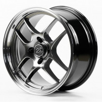 Литые диски Flow Forming FF005 15x7,0 PCD4x100 ET36 73,1 Hyper_Black_Machined_Lip