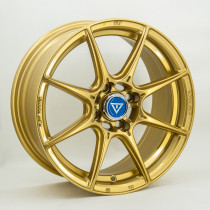 Литые диски GT VLF02 15x6,5 PCD4x100 ET35 73,1 Gold