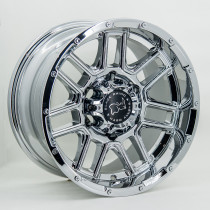 Литые диски GT LGS22 15x8,0 PCD6x139,7 ET-10 110,5 Chrome