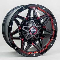 Литые диски GT 1095 17x9,0 PCD6x139,7 ET0 108,1 BM+Red