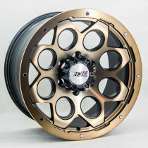 Литые диски GT 899 17x9,0 PCD6x139,7 ET0 110,5 BMatt+bronze lip