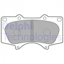 Комплект тормозных колодок, дисковый тормоз Delphi LP1782