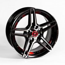 Литые диски GT 1134 15x7,0 PCD4x100 ET30 73,1 MB RED