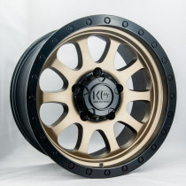 Литые диски GT JA126 17x9,0 PCD5x150 ET-12 110,5 MATT BRONZE+BLACK