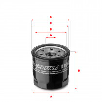 Масляный фильтр Sofima S3255R