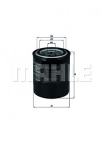 Масляный фильтр Mahle OC109/1