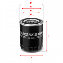 Масляный фильтр Sofima S3801R