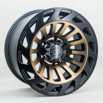 Литые диски GT LGS28 17x9,0 PCD5x139,7 ET0 110,5 BMatt+bronze lip