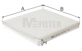Фильтр, воздух во внутренном пространстве MFILTER K916