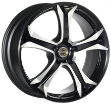 Литые диски Kosei RX 17x7,0 PCD5x108 ET38 73,1 BLACK