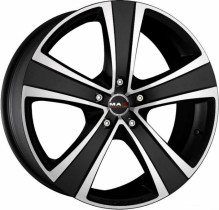 Литые диски MAK F5 16x7,0 PCD5x112 ET45 76,0 Ice Superdark