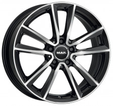 Литые диски MAK Bremen W 16x7,0 PCD5x112 ET48 66,6 Black mirror