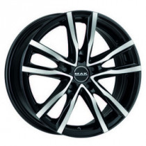 Литые диски MAK Milano 17x8,0 PCD5x108 ET45  Black mirror
