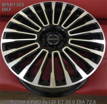 Литые диски MANSORY MAN1365 22x9,5 PCD5x120 ET50 72,6 BKF