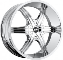 Литые диски MKW A-606 17x7,5 PCD5x100 ET40 73,1 Chrome