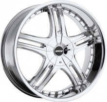 Литые диски MKW M-105 18x7,5 PCD5x100 ET40 73,1 Chrome