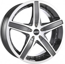 Литые диски MKW M-107 18x7,5 PCD5x114,3 ET40 74,1 AM/GM