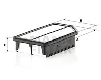 Воздушный фильтр MANN-FILTER C26033