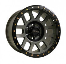 Литые диски Off Road Wheels OW6092 18x9,0 PCD6x139,7 ET-12 110,5 TITANIUM_WITH_LIP_MATT_BLACK
