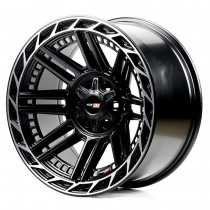Литые диски Off Road Wheels OW8128 20x10,0 PCD12x135 ET-18 106,1 Matt_Black_Machined_Lip