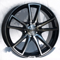 Литые диски Racing Wheels H-411 14x6,0 PCD4x100 ET38 67,1 BK-F/P