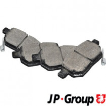 Комплект тормозных колодок, дисковый тормоз JP GROUP 4863700910