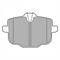 Комплект тормозных колодок, дисковый тормоз DELPHI LP3579