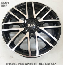 Литые диски Replay KI221 15x6,0 PCD4x100 ET48 54,1 BKF