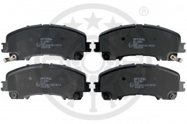 Комплект тормозных колодок, дисковый тормоз OPTIMAL BP-12881