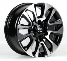 Литые диски Replay TY904 19x7,5 PCD6x139,7 ET25 106,1 Black_Machined_Face