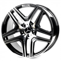 Литые диски Replay MR157 21x10,0 PCD5x112 ET46 66,6 Closs_Black_Machined_Face