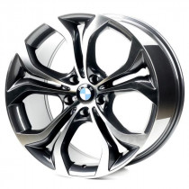 Литые диски Replay B117 20x10,0 PCD5x120 ET40 74,1 Gloss_Graphite_Machined_Face