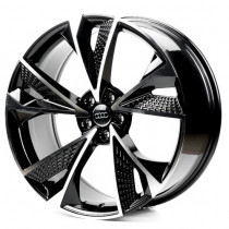 Литые диски Replay A5456 21x9,0 PCD5x112 ET31 66,5 GLOSS_BLACK_MACHINED_FACE