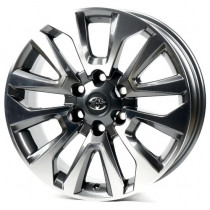 Литые диски Replay TY904 19x7,5 PCD6x139,7 ET25 106,2 Light_Gray_Machined