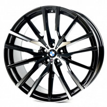 Литые диски Replay B1473 22x10,5 PCD5x112 ET43 66,5 Black_Machined_Face