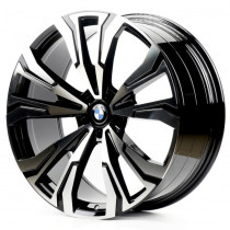 Литые диски Replay B2901 22x10,5 PCD5x112 ET35 66,5 Black_Machined_Face