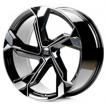 Литые диски Replay A5633 20x9,0 PCD5x112 ET20 66,5 GLOSS_BLACK_MACHINED_FACE