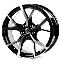 Литые диски Replay VV5499 17x7,5 PCD5x112 ET45 57,1 GLOSS_BLACK_MACHINED_FACE