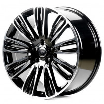 Литые диски Replay LR715 21x9,5 PCD5x120 ET45 72,6 Black_Machined_Face