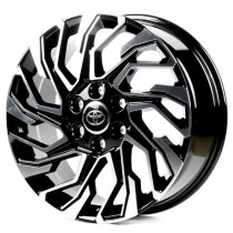 Литые диски Replay TY964 20x8,0 PCD6x139,7 ET60 95,1 Black_Machined_Face
