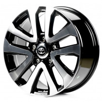 Литые диски Replay TY707 20x8,5 PCD5x150 ET58 110,1 Black_Machined_Face