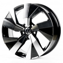 Литые диски Replay VV846 18x7,0 PCD5x112 ET43 57,1 Black_Machined_Face