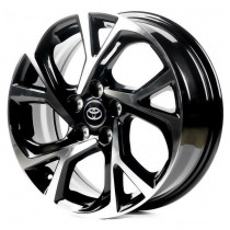 Литые диски Replay TY690 17x6,5 PCD5x114,3 ET45 60,1 Black_Machined_Face