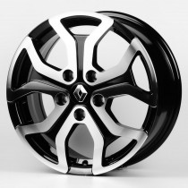 Литые диски Replay RN896 16x6,5 PCD5x114,3 ET50 66,1 GLOSS_BLACK_MACHINED_FACE