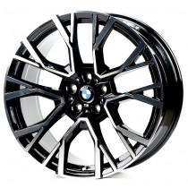 Литые диски Replay B021-45 21x10,5 PCD5x120 ET43 74,1 Machined_Face_Black